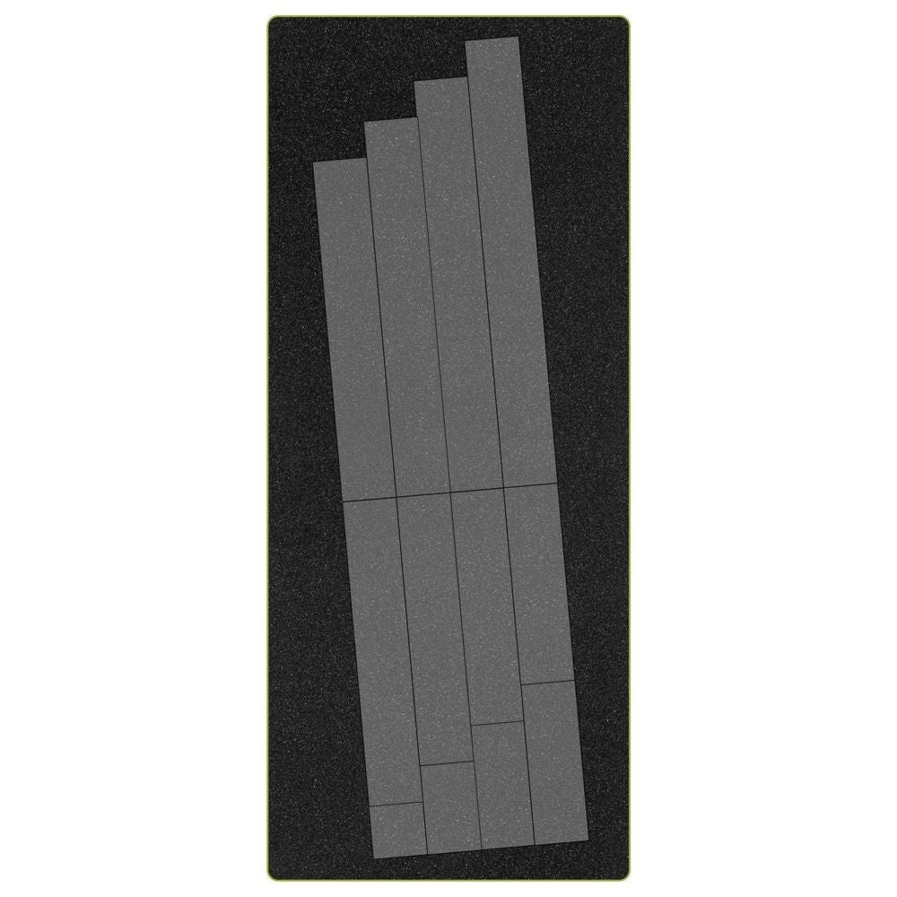 Accuquilt Stanzform Log Cabin 55349 - 12 Stanzteile für einen Block
