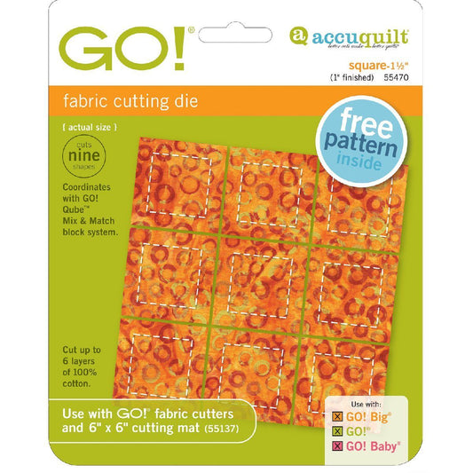 Accuquilt Stanzform Square 1 Inch (Art Nr. 28-55470)