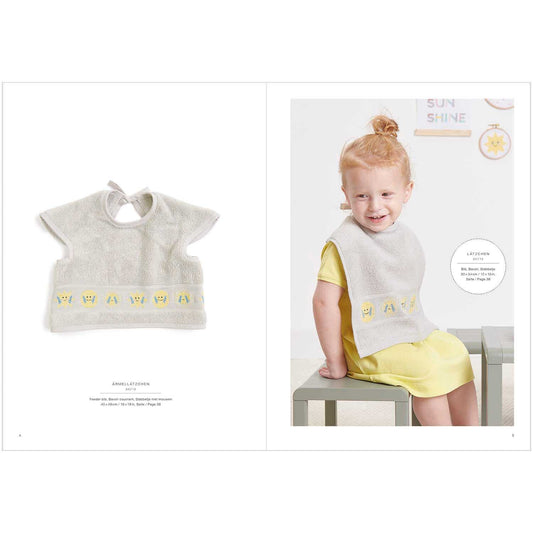 Stickbuch Happy Baby - Rico Design - Süße Kreuzstichmotive für Artikel rund ums Baby