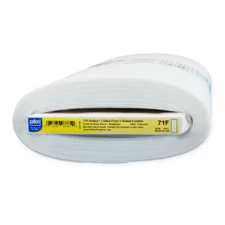 Pellon 71F Meterware einseitig aufbügelbare Einlage für Taschen, Boxen, Schachteln und Körbe