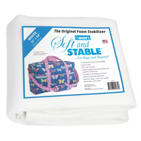 Soft and Stable by Annie 72x58 Inch (182 x 147 cm) weiß Tasche