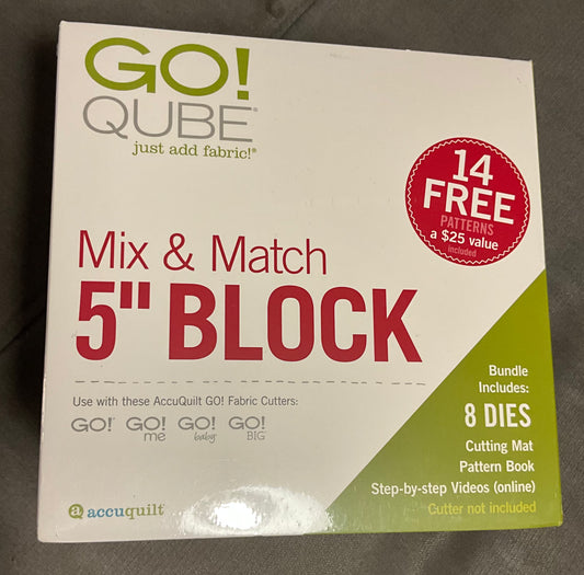 AccuQuilt Mix & Match 5 Inch Block Set