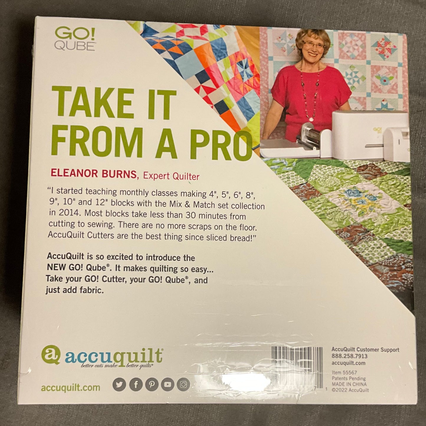 AccuQuilt Mix & Match 5 Inch Block Set