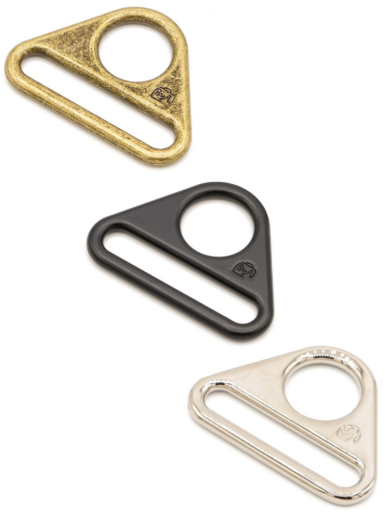 by Annie Hardware Dreieckringe 1,5 Inch Gurt Tasche Zubehör byannie