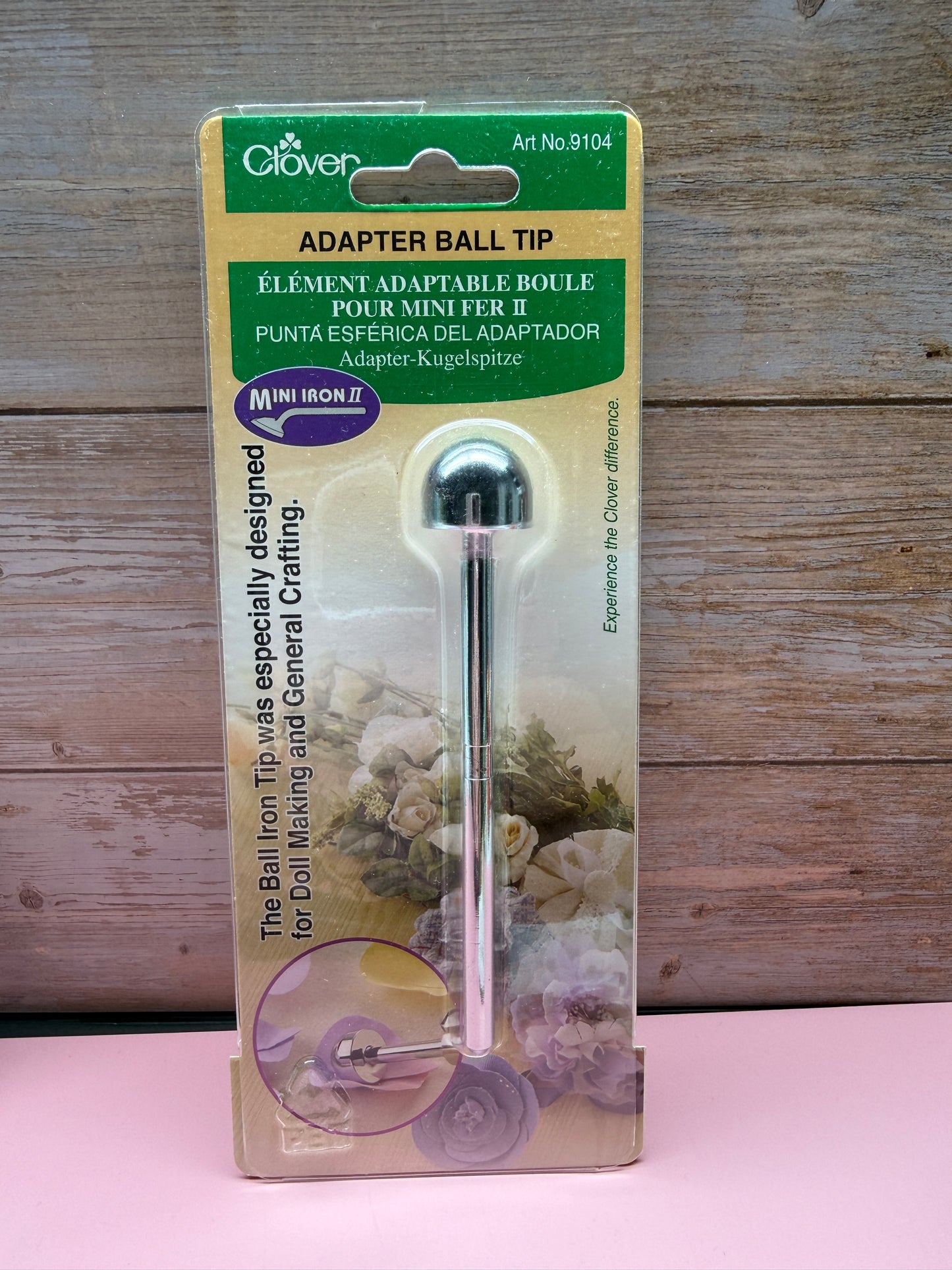 Clover Mini-Bügeleisen Adapter Bügeleisenspitze Kugel Art. Nr. 9104