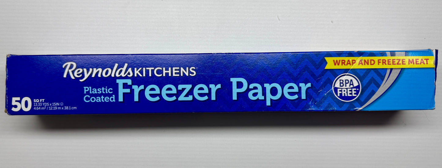 Freezer Paper Rolle 12,19 m lang x 38,1 cm breit Ideal für FPP Nähen