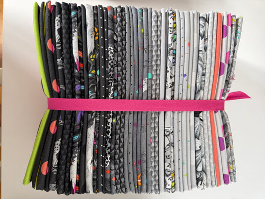Full-Yard-Paket "Graywork" - Tula Pink - FreeSpirit - 24-teilig