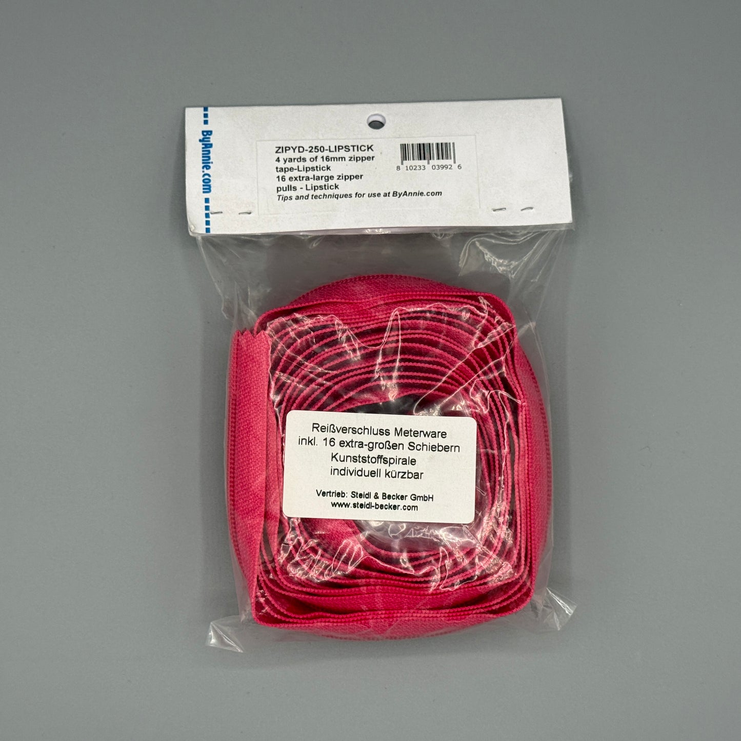 Reißverschluss byannie lipstick (pink)