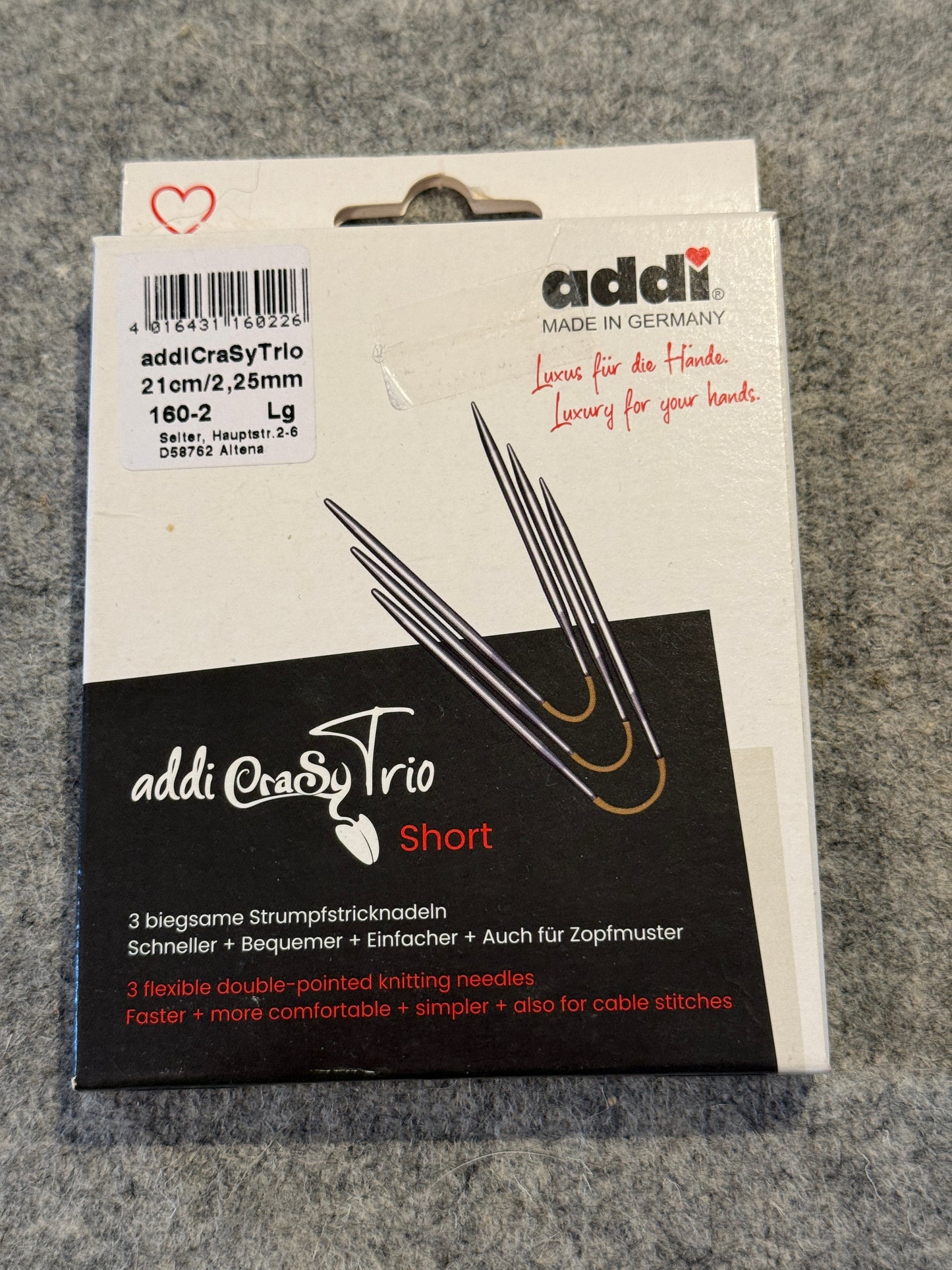 addi CrasyTrio 21cm/2,25mm Lace-Spitze