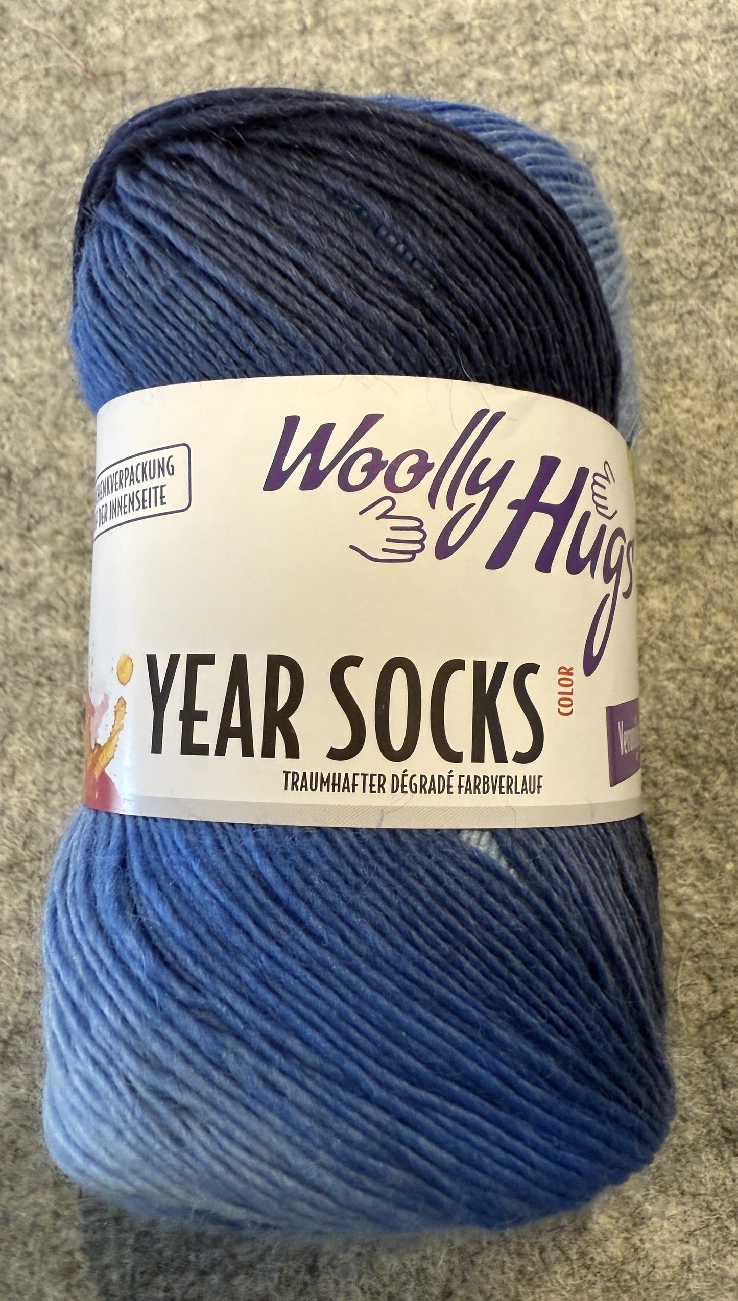 Year Socks Color von Wolly Hugs