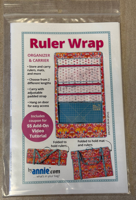 Ruler Wrap Anleitung Nähen Tasche ByAnnie Patterns By Annie Organizer