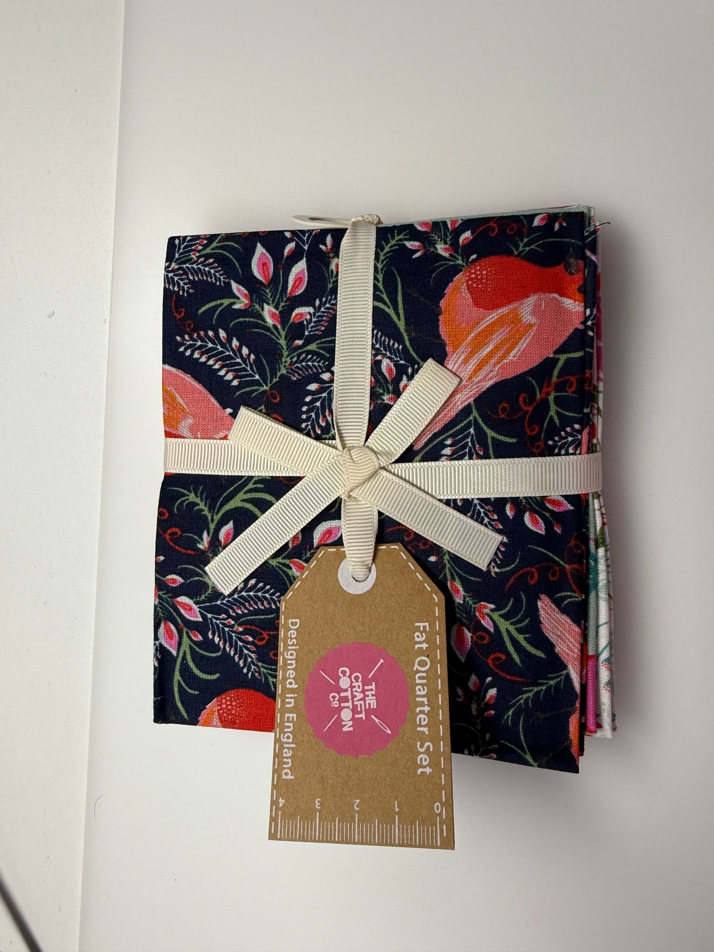Fat Quarter Paket 5 Stück Blumen a ca. 45 x 53 cm Patchwork Quilten Tasche