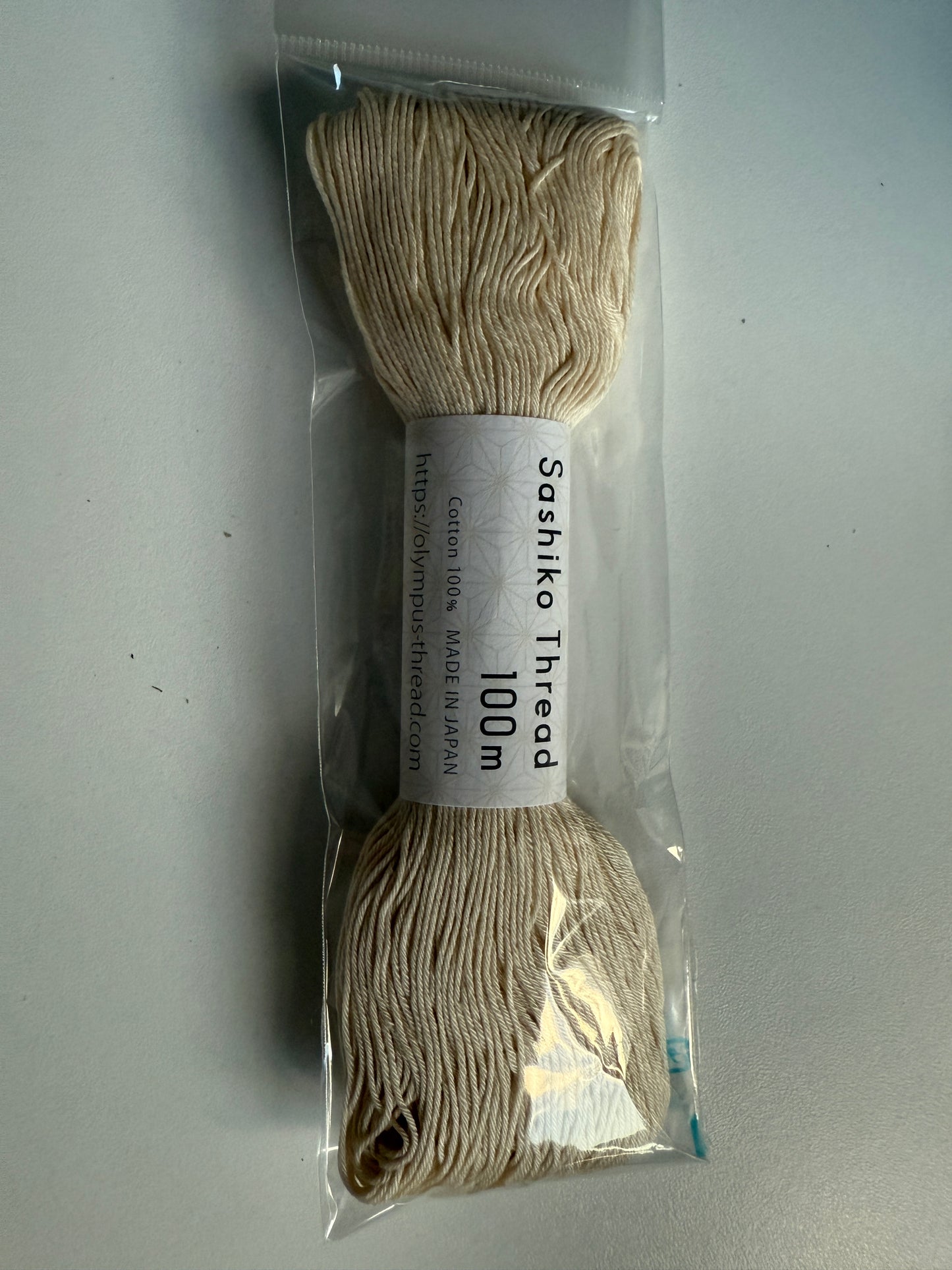 Original Sashiko Garn unifarben Japan 100m Olympus Thread verschiedene Farben