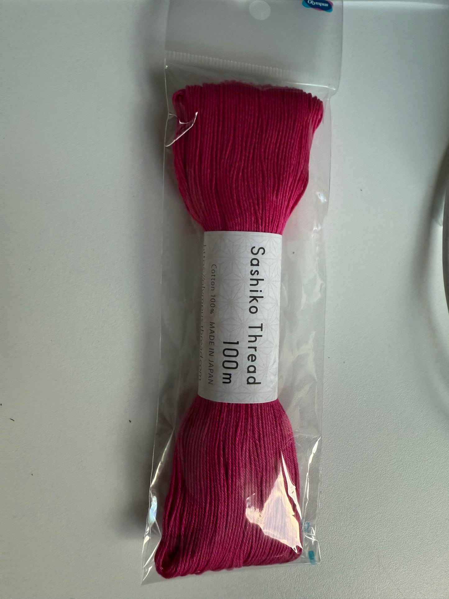 Original Sashiko Garn unifarben Japan 100m Olympus Thread verschiedene Farben