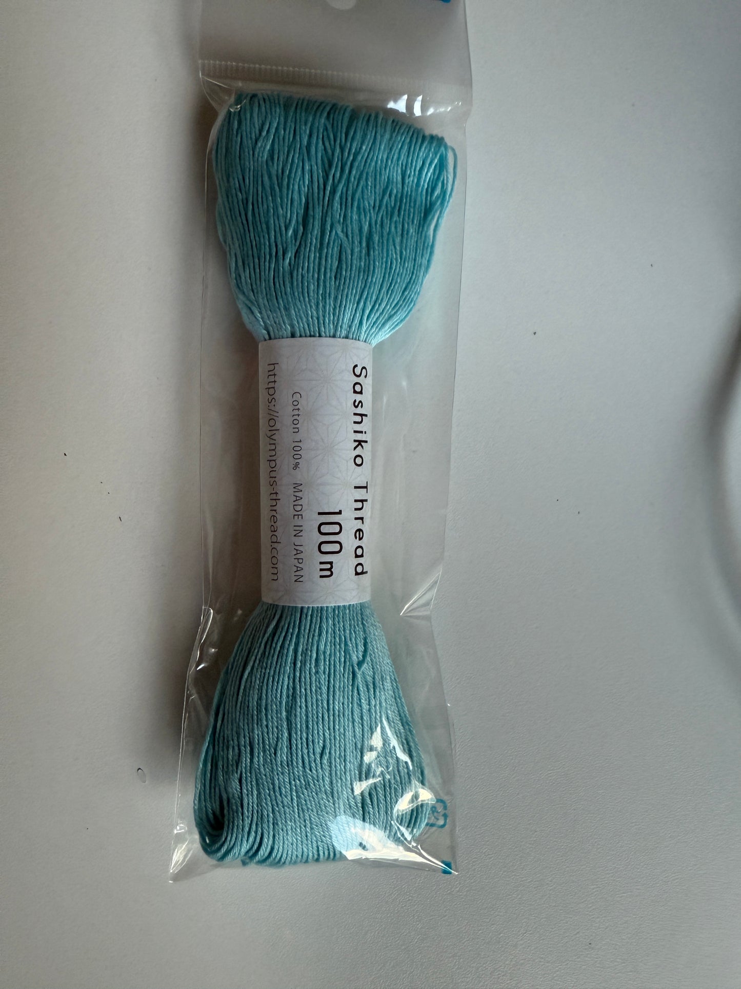 Original Sashiko Garn unifarben Japan 100m Olympus Thread verschiedene Farben