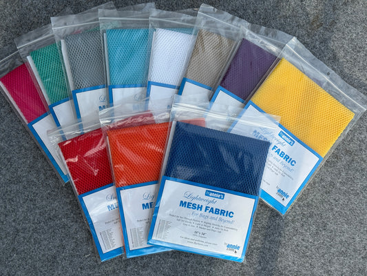 Mesh Fabric by annie verschiedene Farben Gewebe Taschen dehnbar 45,7x137 cm