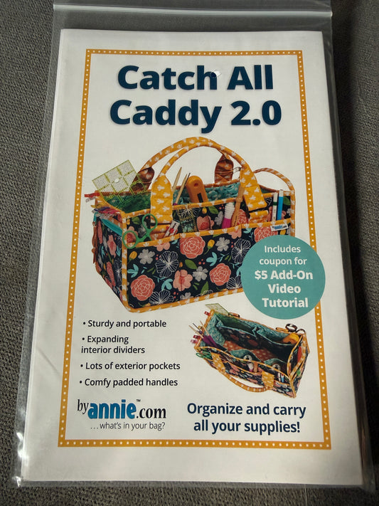 "Catch All Caddy 2.0" Anleitung Nähen Tasche ByAnnie Patterns By Annie Organizer