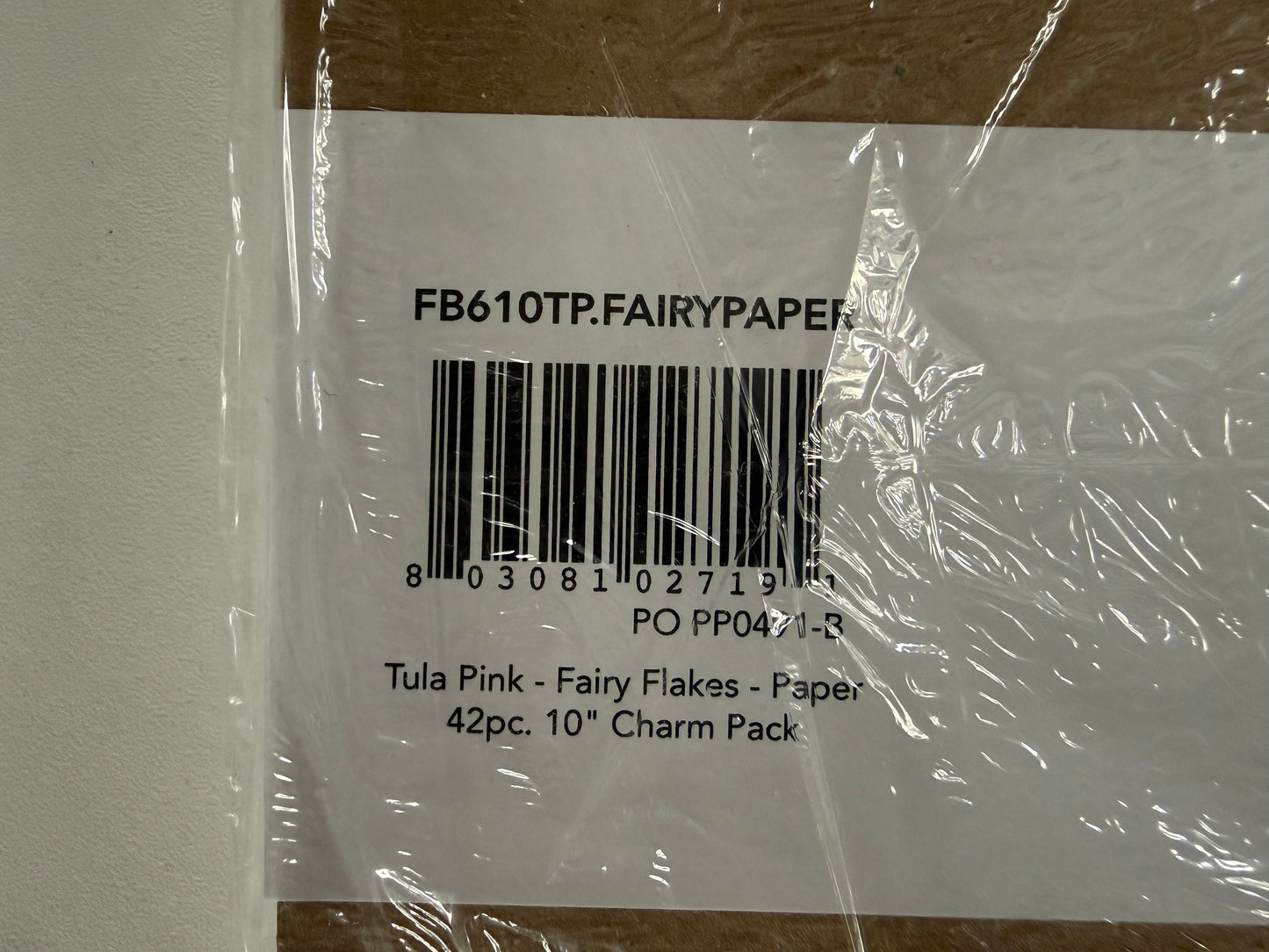 10 Inch Charm Pack Layer Cake Tula Pink Fairy Flakes Paper 42 Stück 100% Cotton Baumwolle