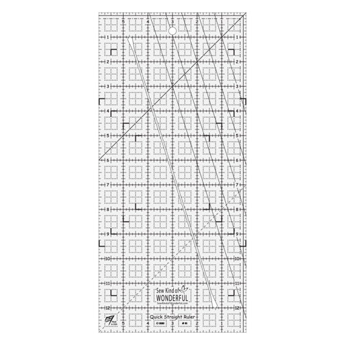 Sew Kind of Wonderful – Quick Straight Ruler (QSR) 6 × 13 Inch