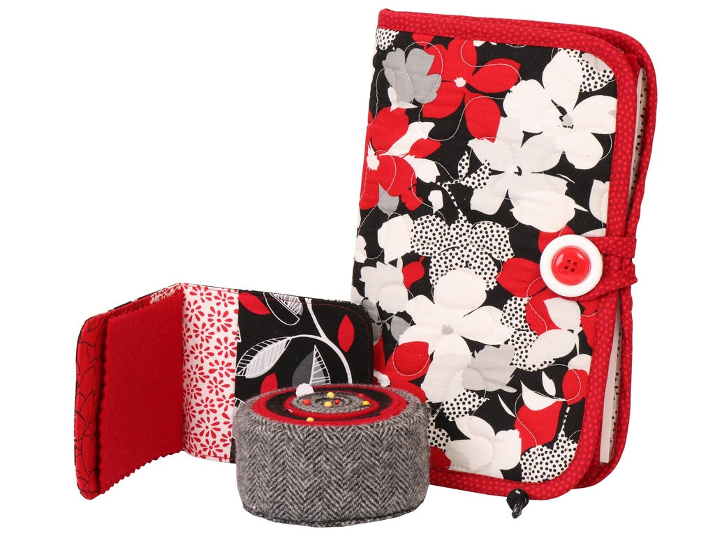 Needle Cases & Wool Pincushion - by Annie - Tasche ideal zur Aufbewahrung von Nähnadeln Hand und Maschine