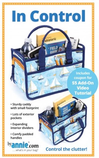 "In Control" Anleitung Nähen Tasche ByAnnie Patterns By Annie Organizer