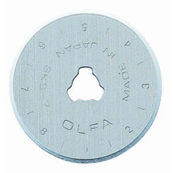 OLFA 28mm Rotary Blade (Doppel-Pack) Ersatzklinge für Rollschneider