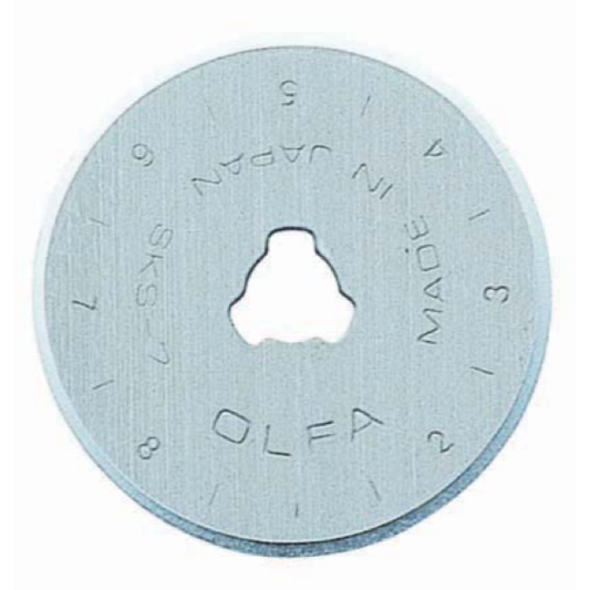 OLFA 28mm Rotary Blade (Doppel-Pack) Ersatzklinge für Rollschneider