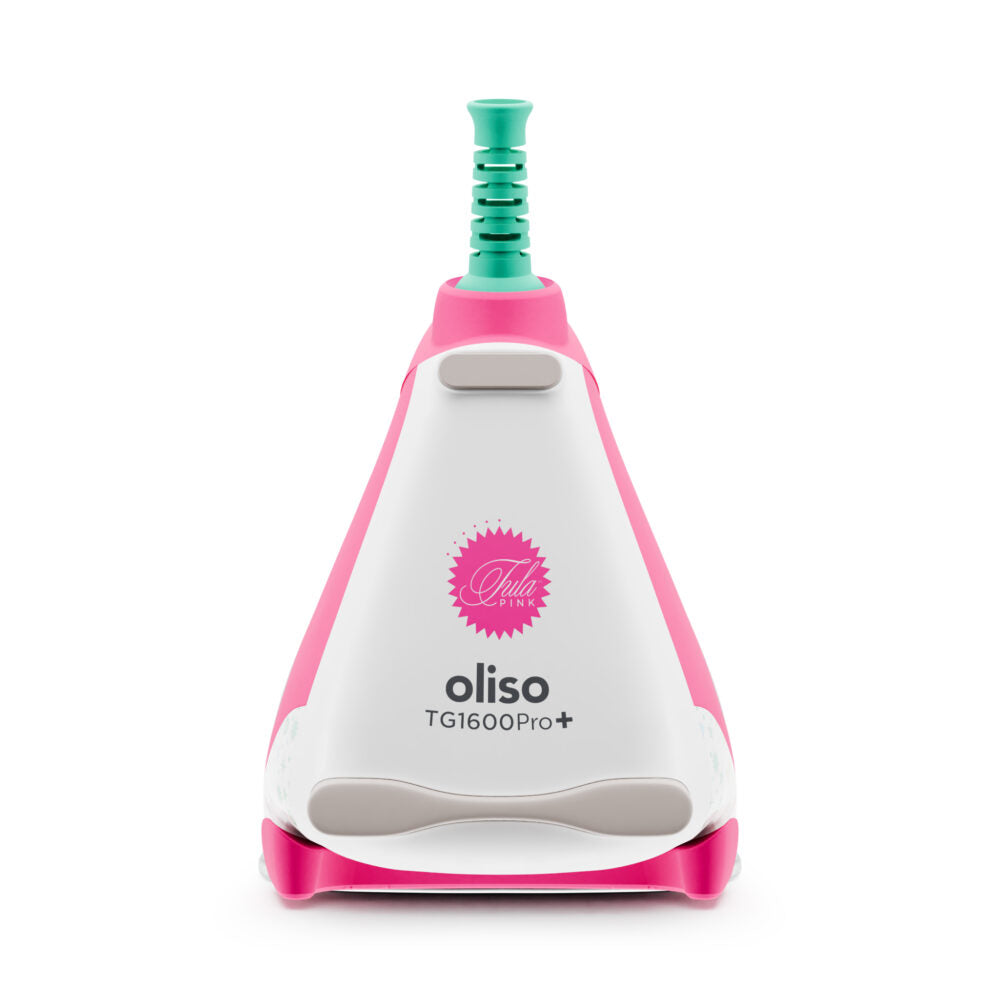 großes OLISO Tula Pink Bügeleisen 2000 WATT Lifttechnik