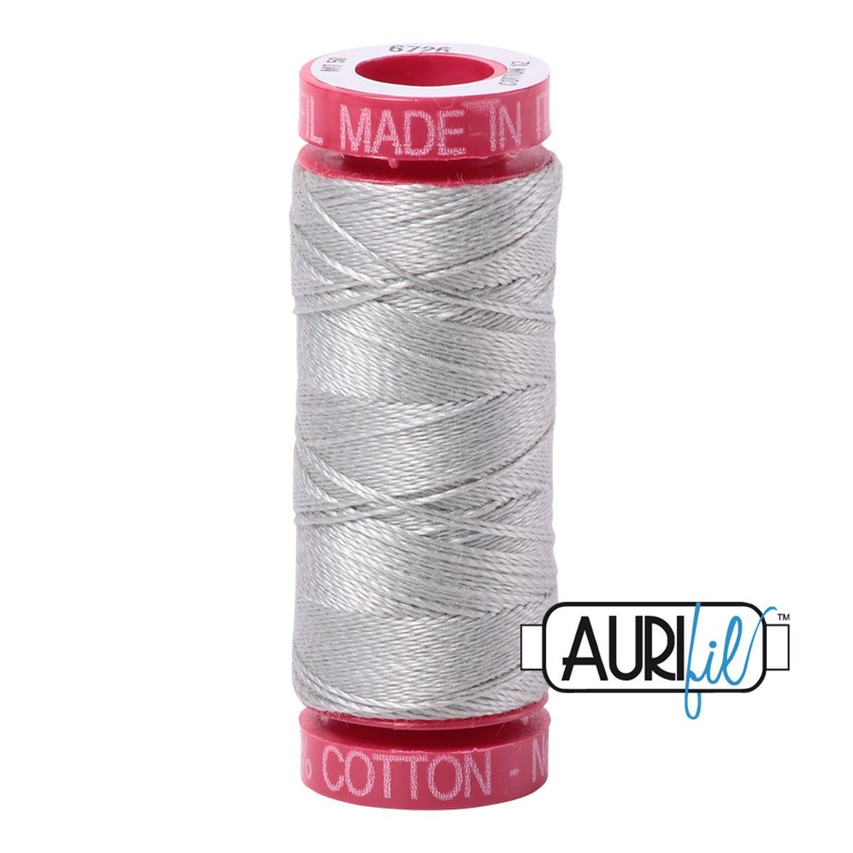 AURIfil Nähgarn MK12WT Lauflänge 50m, 100% Baumwolle, verschiedene Farben