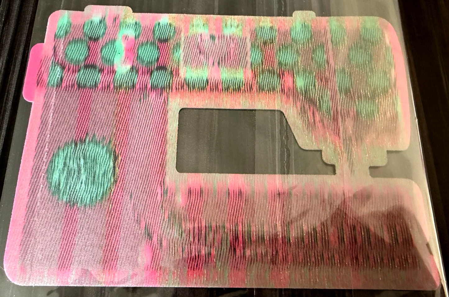 Applikation Tula Pink Nähmaschine Neu ca. 14x10 cm groß Aufbügelbar