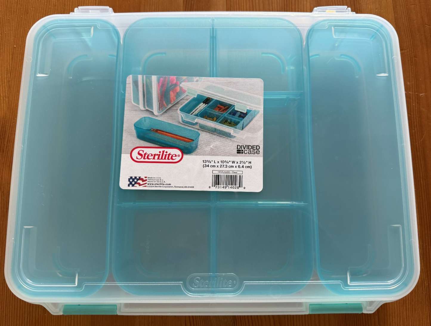 Sterilite Box EPP Sortierung Lagerung English Paper Piecing 34x 27,3x 6,4 cm