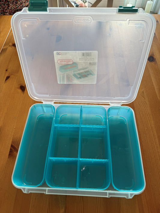 Sterilite Box EPP Sortierung Lagerung English Paper Piecing 34x 27,3x 6,4 cm