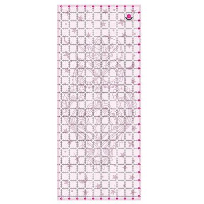 Patchworklineal Rollschneiderlineal Tula Pink 10,5 x 24,5 Inch mit Eule
