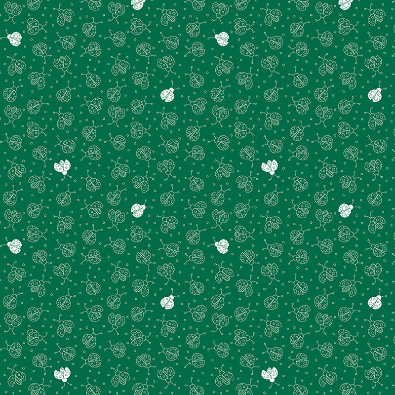 Fat Quarter Paket "Lucky Bugs" Sugaridoo Benartex 22-teilig