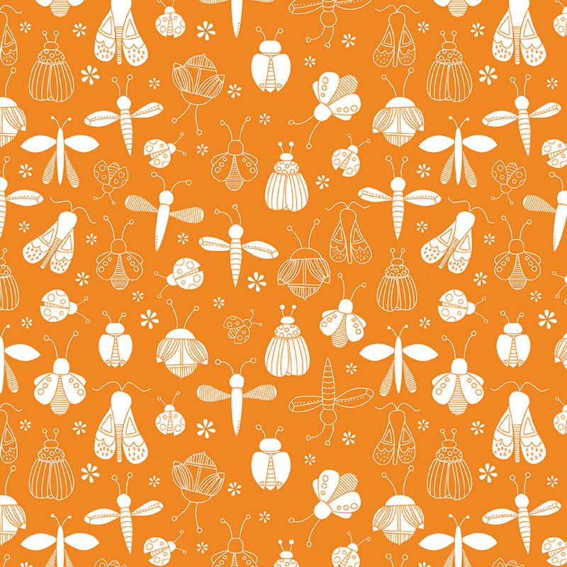 Fat Quarter Paket "Lucky Bugs" Sugaridoo Benartex 22-teilig