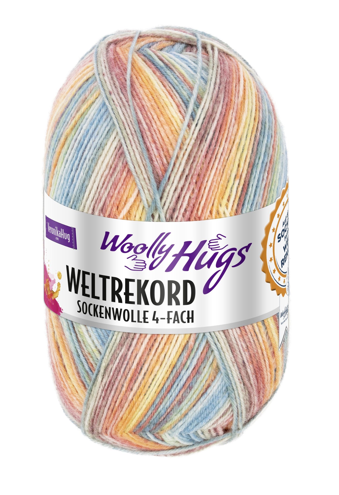 Wolly Hugs Weltrekord Sockenwolle 4 fädig NEU