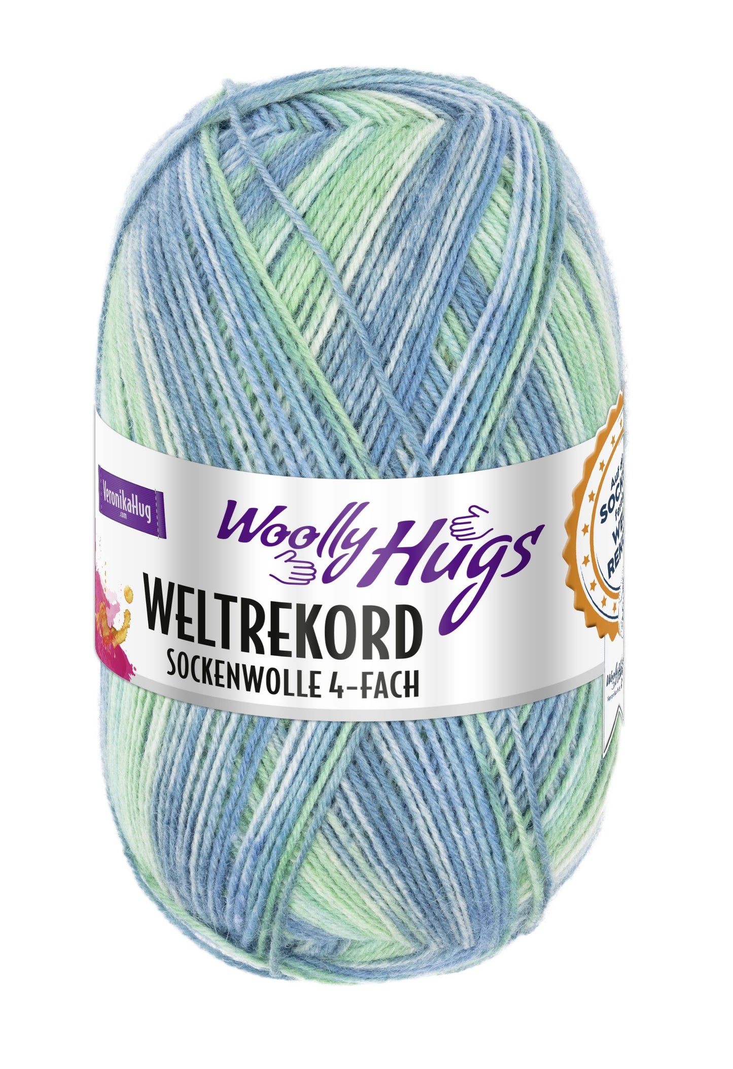 Wolly Hugs Weltrekord Sockenwolle 4 fädig NEU