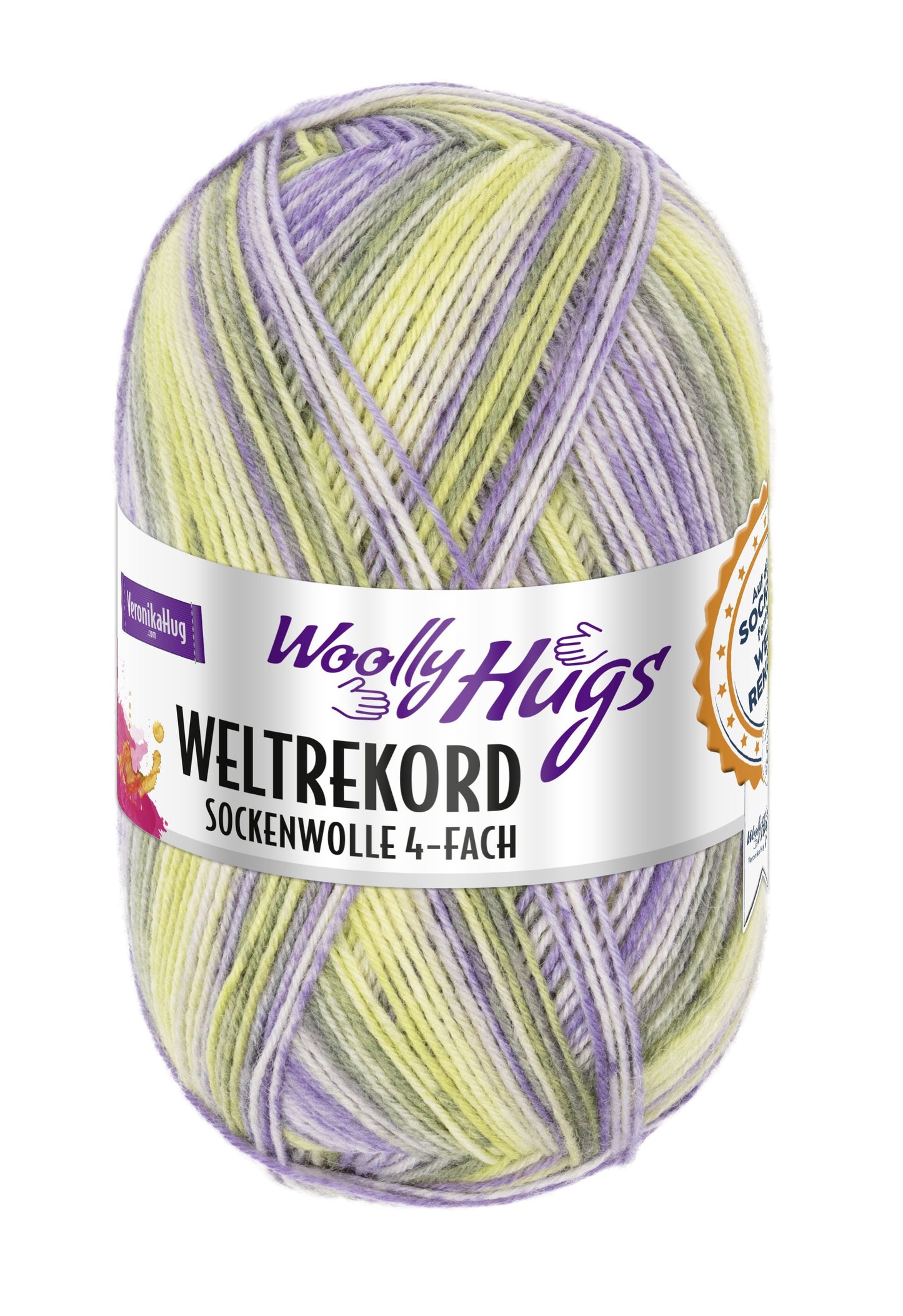 Wolly Hugs Weltrekord Sockenwolle 4 fädig NEU