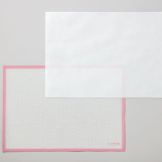 Clover - Design Pro Matte für Applikationen – mit antihaftbeschichteter Bügelhilfe Art. Nr. 4095