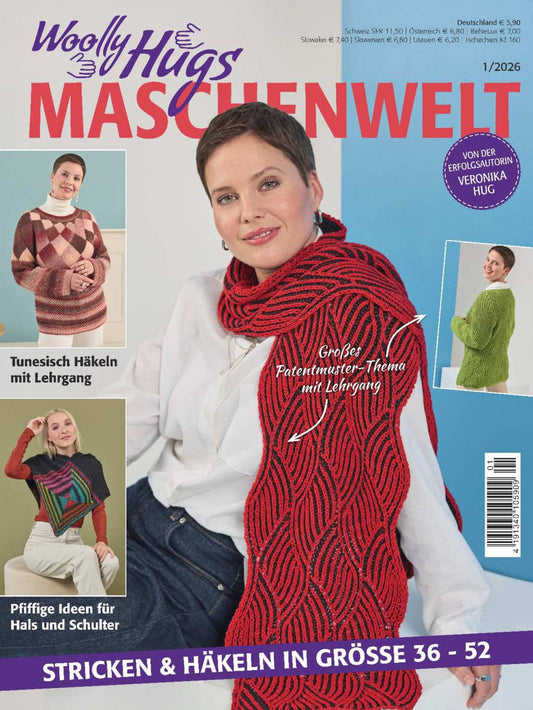 Woolly Hugs Maschenwelt Ausgabe 1/26 NEU