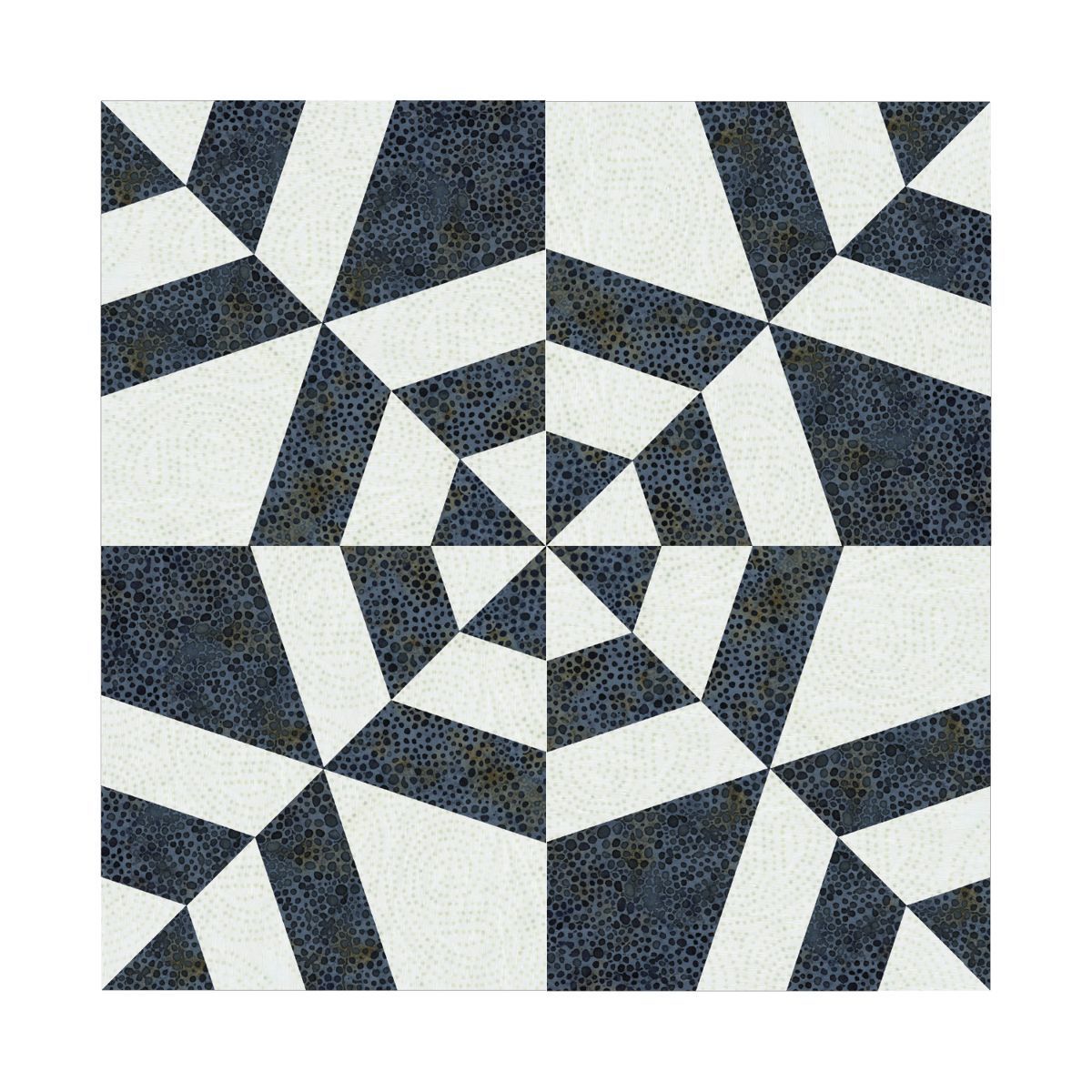 AccuQuilt Stanze 55487 Spider Web kompletter Block 6 Inch groß