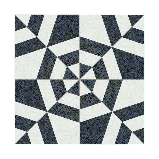 AccuQuilt Stanze 55487 Spider Web kompletter Block 6 Inch groß
