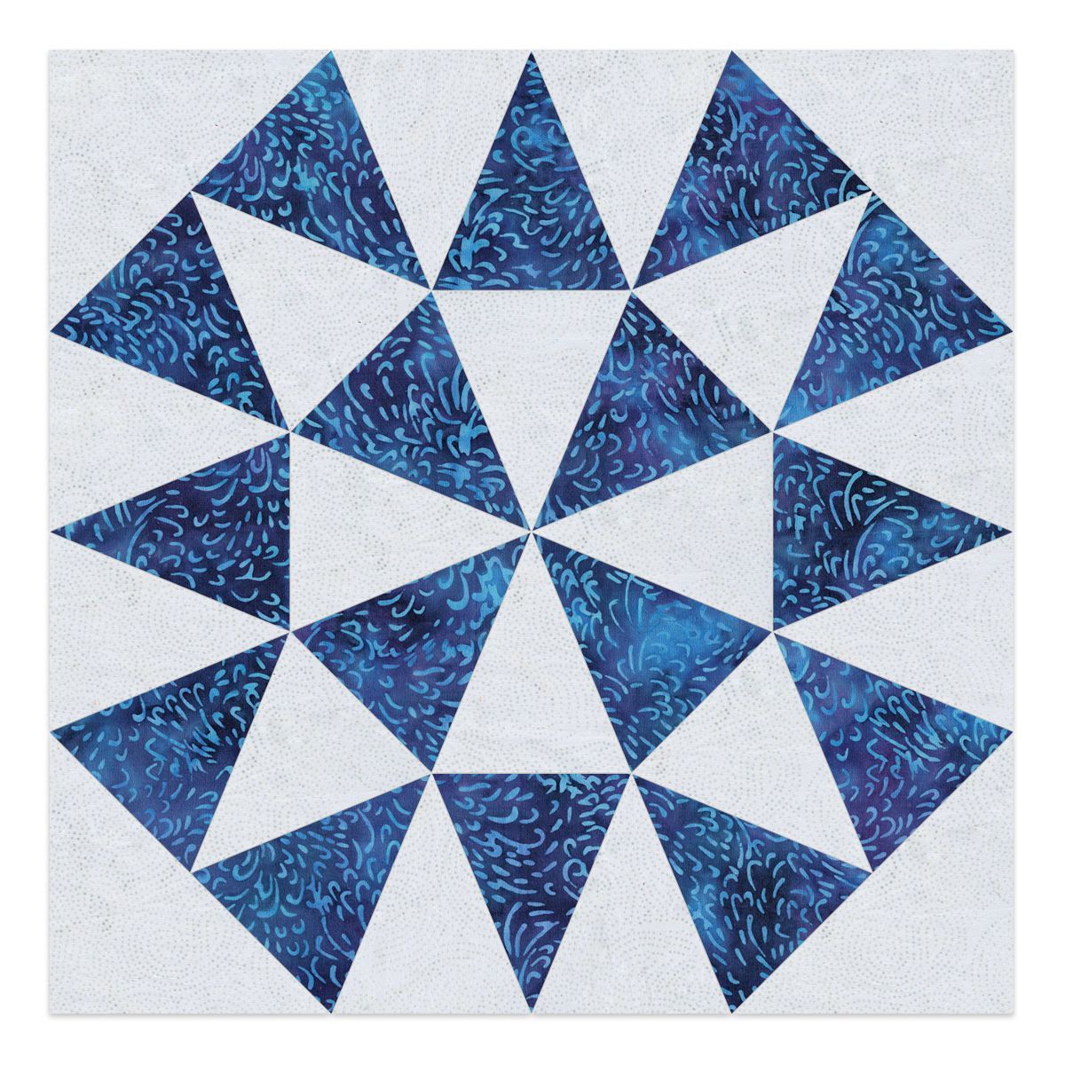Accuquilt Stanzform Morning Star Art Nr. 55556 - 8 Stanzteile für einen Block