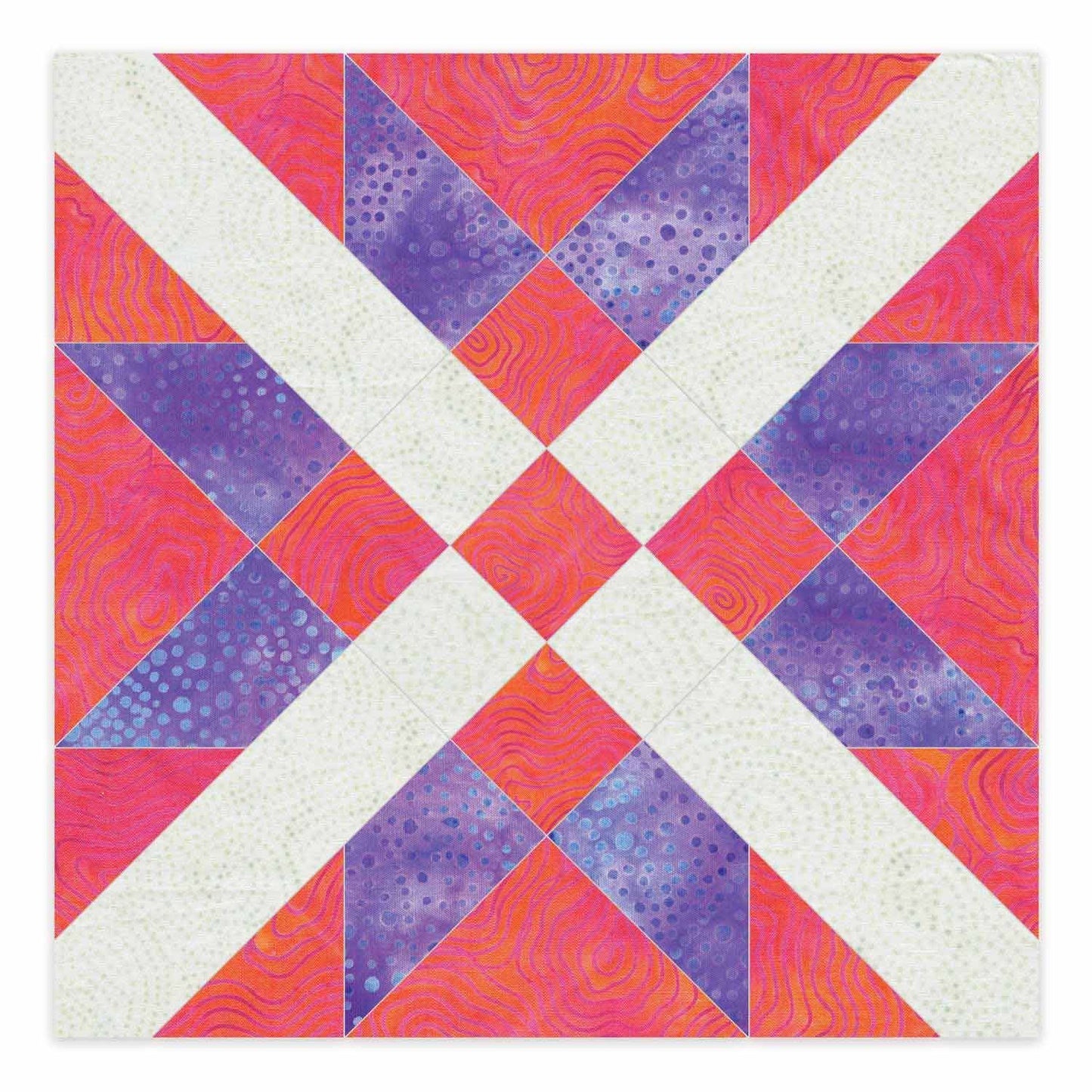 Accuquilt Stanzform Star & Cross 10 inch fertige Größe (ca. 25,4 cm)