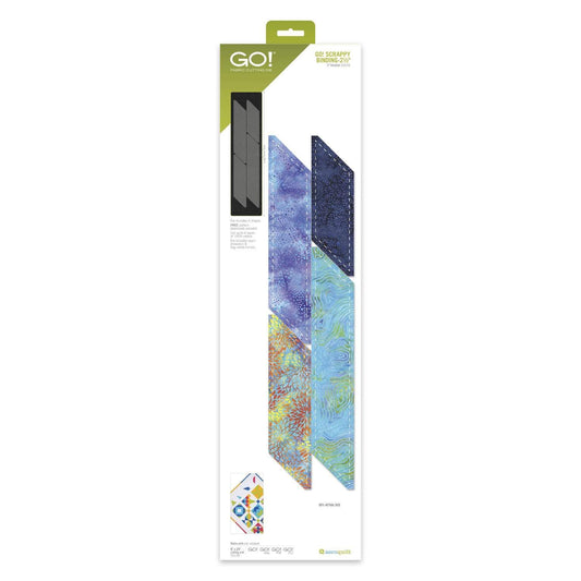 Accuquilt Stanzform GO! Scrappy Binding 2-1/2 inch (ca. 6,35 cm)