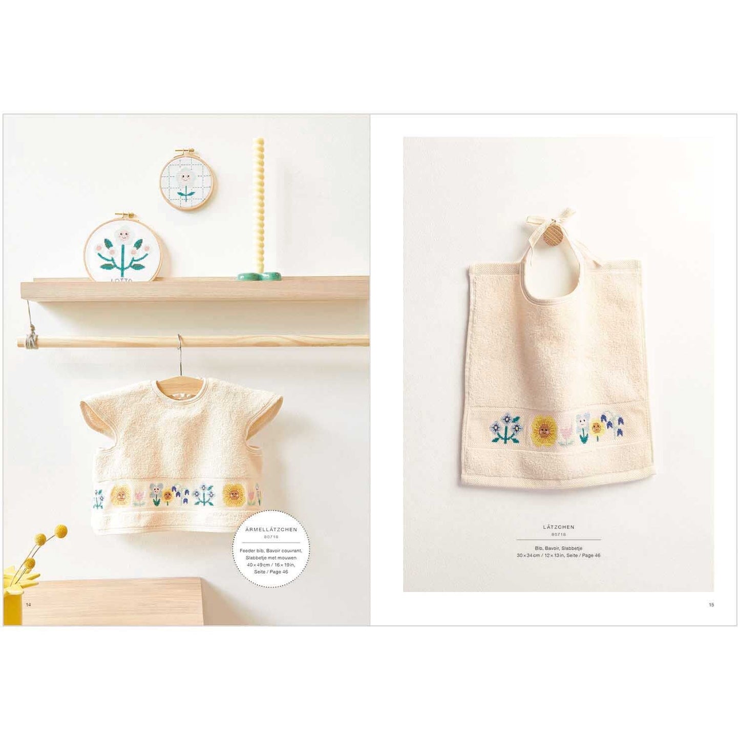 Stickbuch Happy Baby - Rico Design - Süße Kreuzstichmotive für Artikel rund ums Baby
