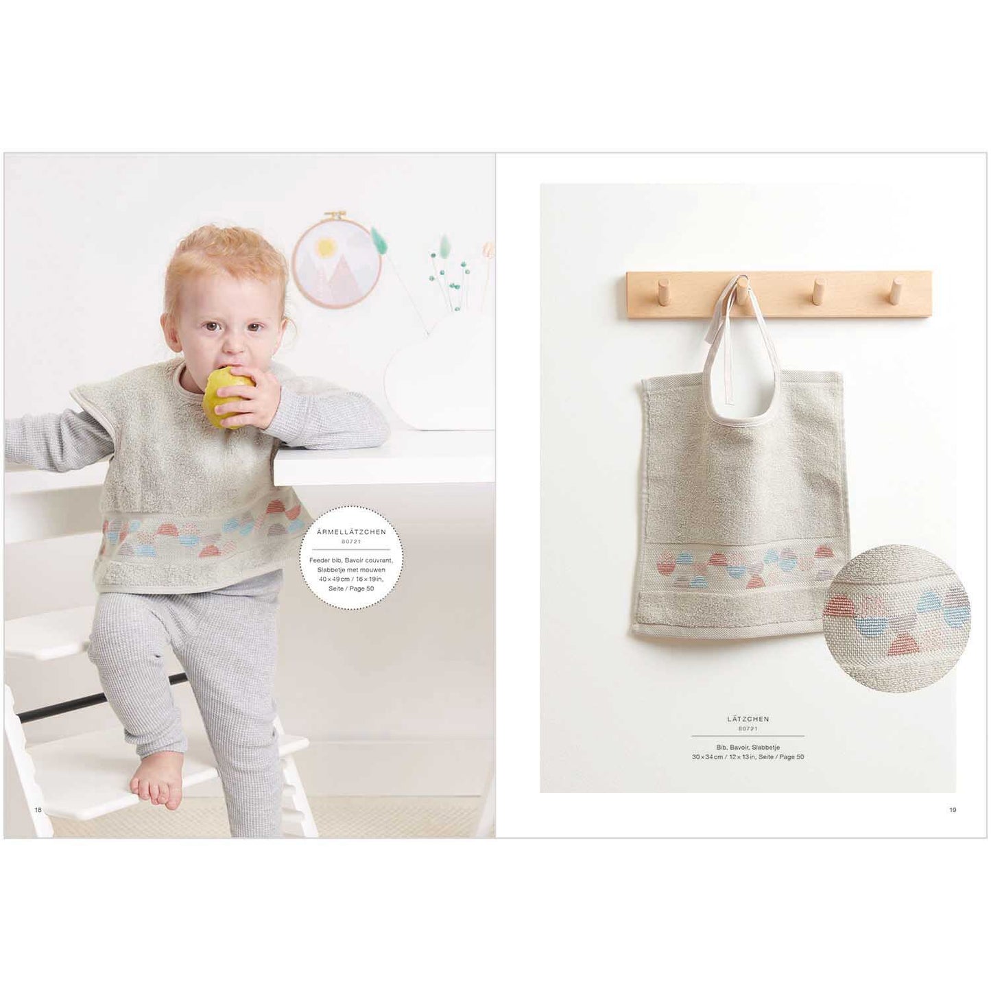 Stickbuch Happy Baby - Rico Design - Süße Kreuzstichmotive für Artikel rund ums Baby