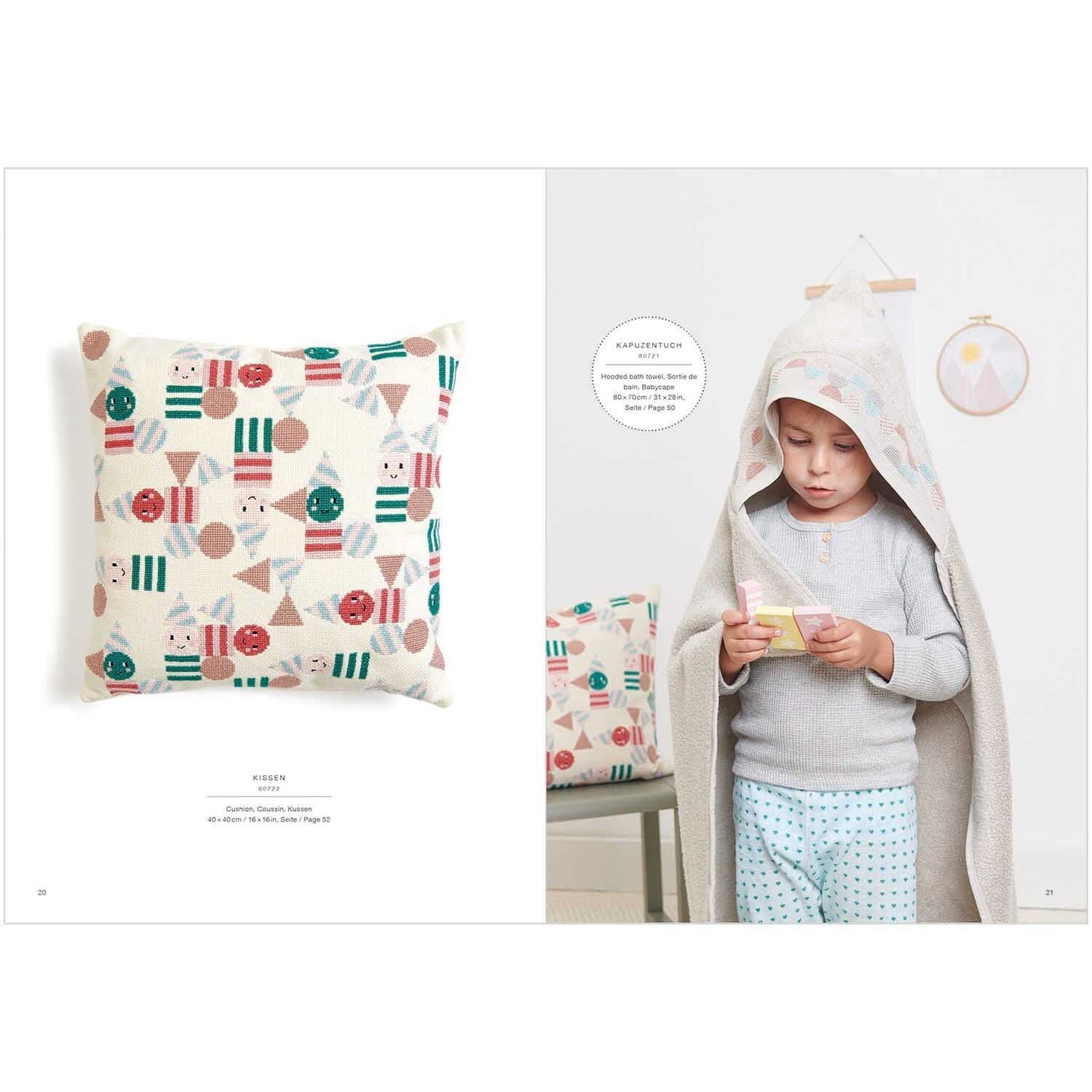 Stickbuch Happy Baby - Rico Design - Süße Kreuzstichmotive für Artikel rund ums Baby