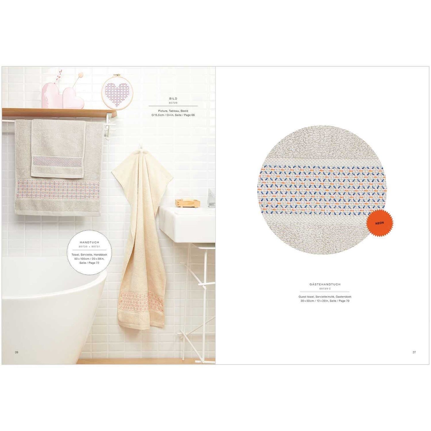 Stickbuch Happy Baby - Rico Design - Süße Kreuzstichmotive für Artikel rund ums Baby