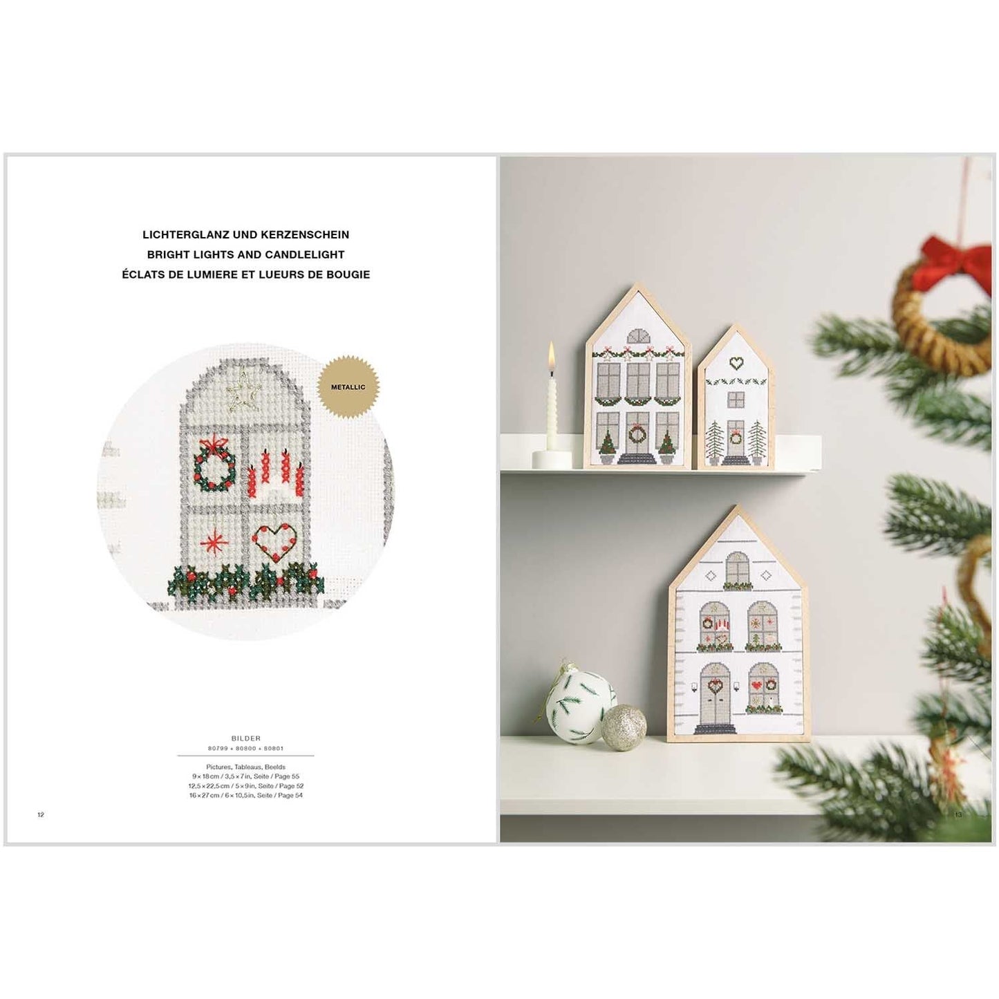 Stickbuch Christmas Joy - Rico Design - Stickbuch für gezählten Kreuzstich